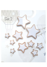 Load image into Gallery viewer, Wooden Star &amp; Moon Wall Decor
