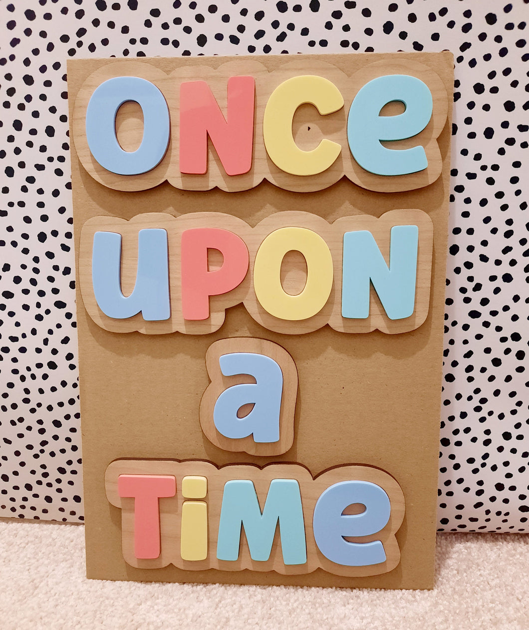 Once Upon A Time Wall Decoration