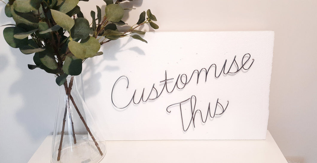 Custom Orders Font 1