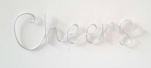 Load image into Gallery viewer, Wire Cheers wall sign
