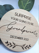 Load image into Gallery viewer, Wooden Baby Announcement Plaque
